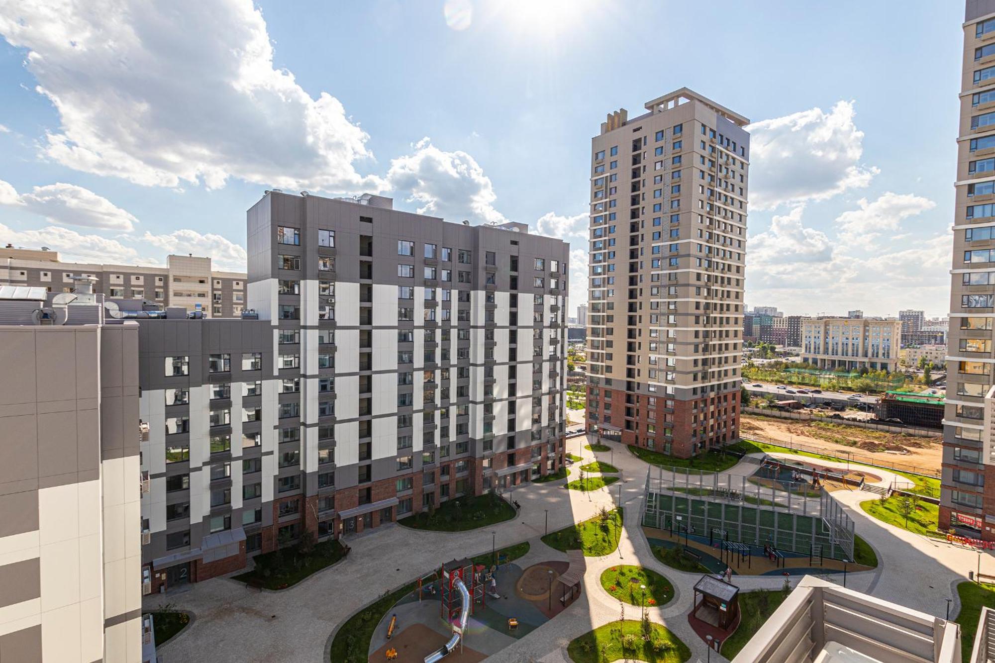 новая в самом центре города Apartment Nur-Sultan (Astana)